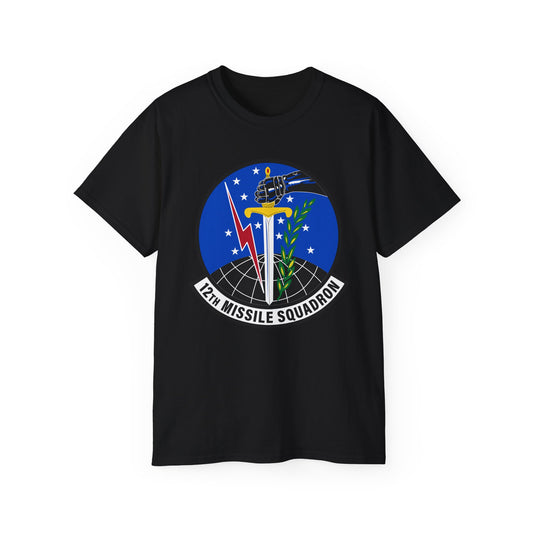 Unisex Ultra Cotton Tee - USAF - 12th Missile Squadron wo txt