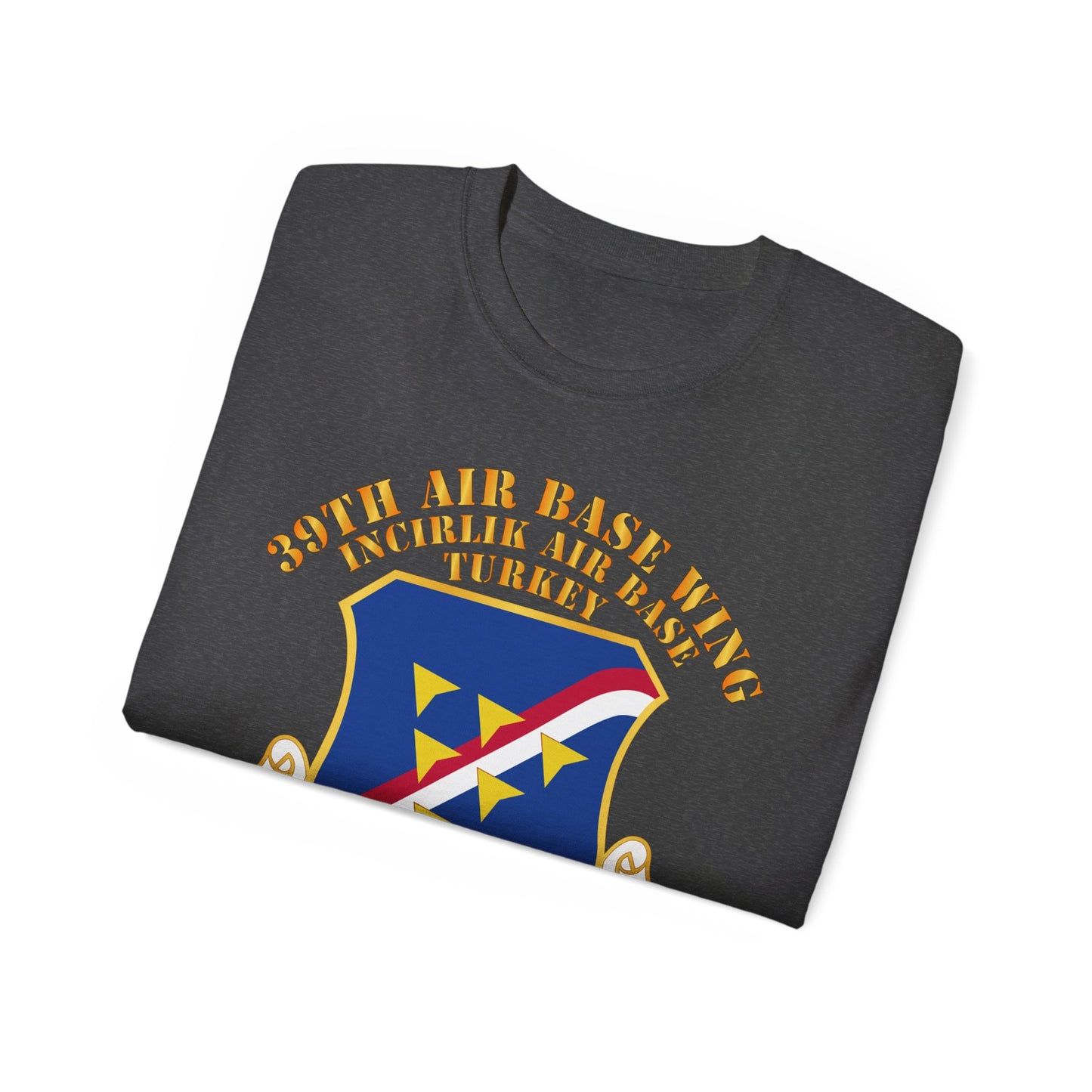 Unisex Ultra Cotton Tee - USAF - 39th Airbase Wing - 3rd AF - Incirlik Air Base - Turkey