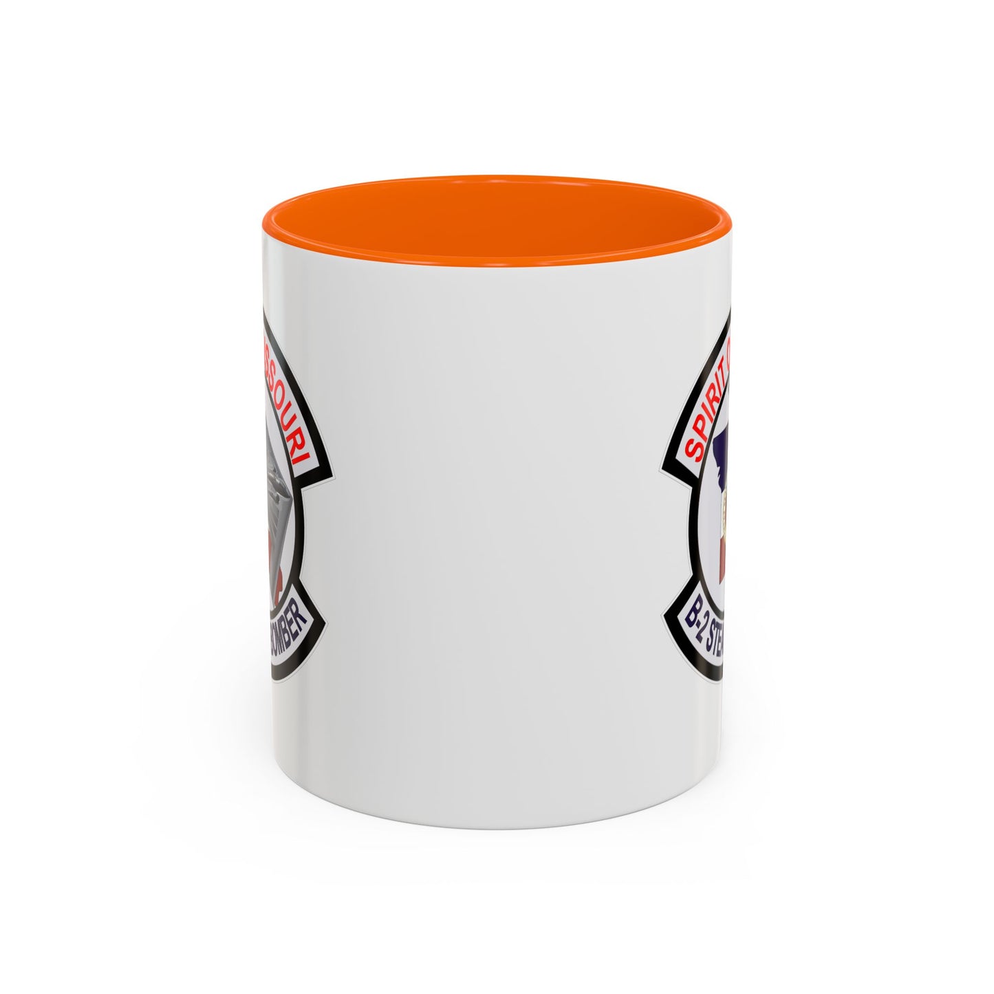 Accent Coffee Mug (11oz & 15oz) - USAF - B2 - Spirit of Missouri - Stealth Bomber wo Txt