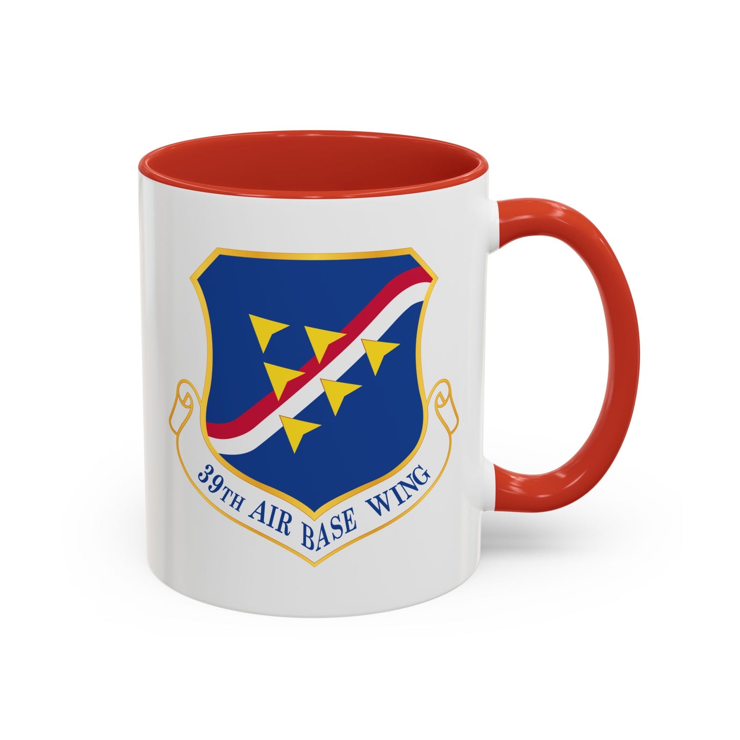 Accent Coffee Mug (11oz & 15oz) - USAF - 39th Airbase Wing wo Txt