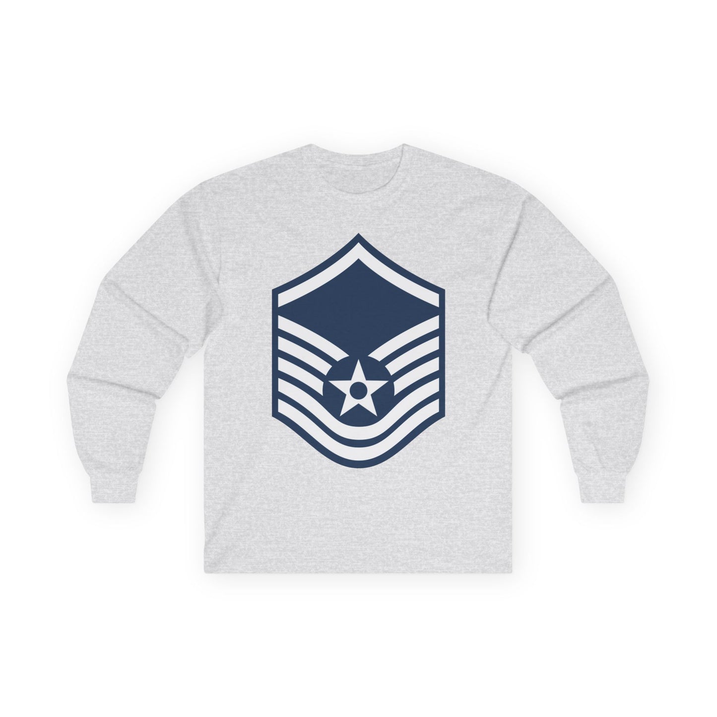 Unisex Ultra Cotton Long Sleeve Tee - USAF - Master Sergeant (E7a) - 2020