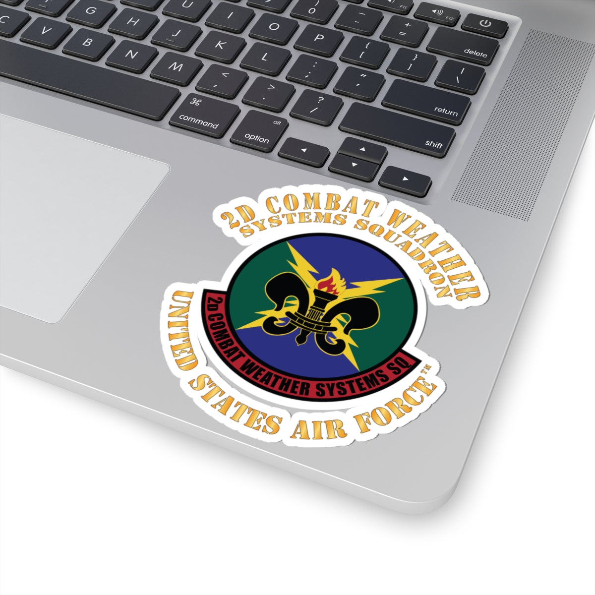 Kiss-Cut Stickers - USAF - 2d Combat Weather Systems Squadron X 300