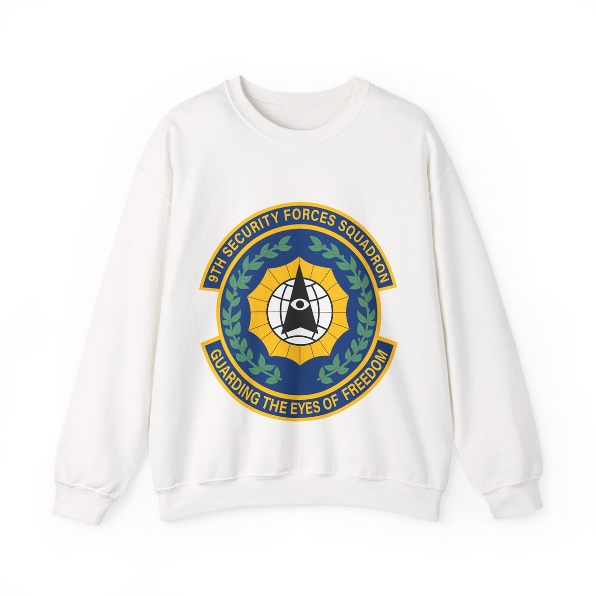 Crewneck Sweatshirt - USAF - 9th Security Forces Squadron wo txt X 300