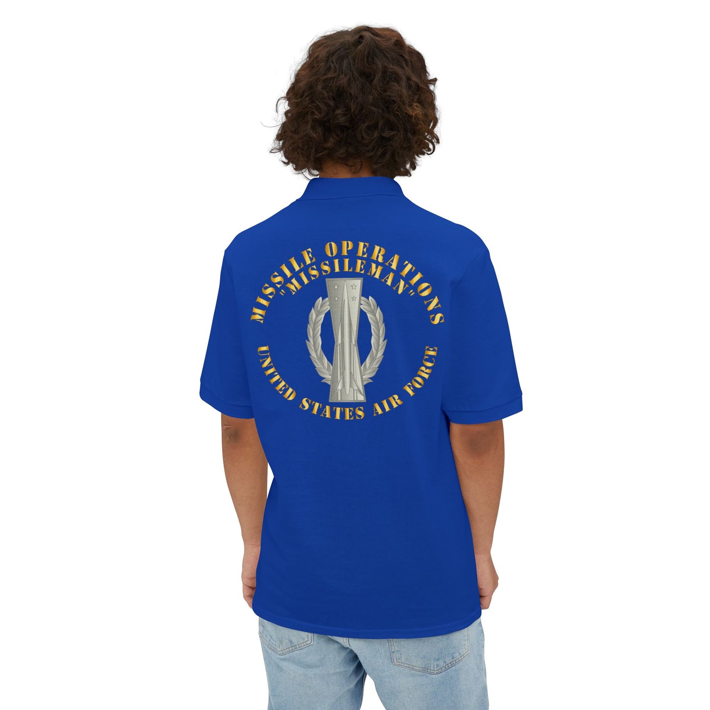 Men's Piqué Polo - USAFSOF - 2nd Special Operations Squadron wo Txt