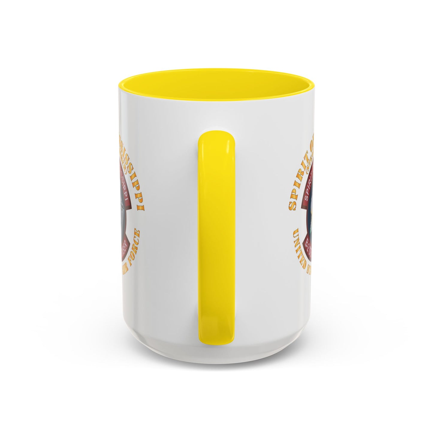 Accent Coffee Mug (11oz & 15oz) - USAF - B2 - Spirit of Mississippi - Stealth Bomber X 300