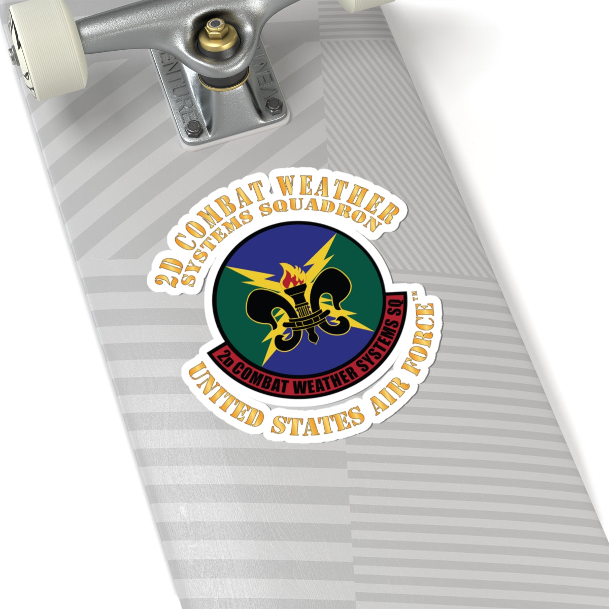 Kiss-Cut Stickers - USAF - 2d Combat Weather Systems Squadron X 300