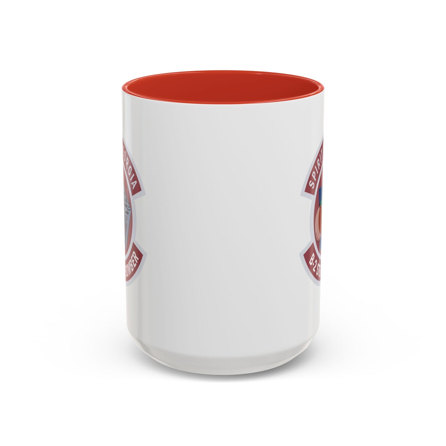 Accent Coffee Mug (11oz & 15oz) - USAF - B2 - Spirit of Georgia - Stealth Bomber wo txt X 300