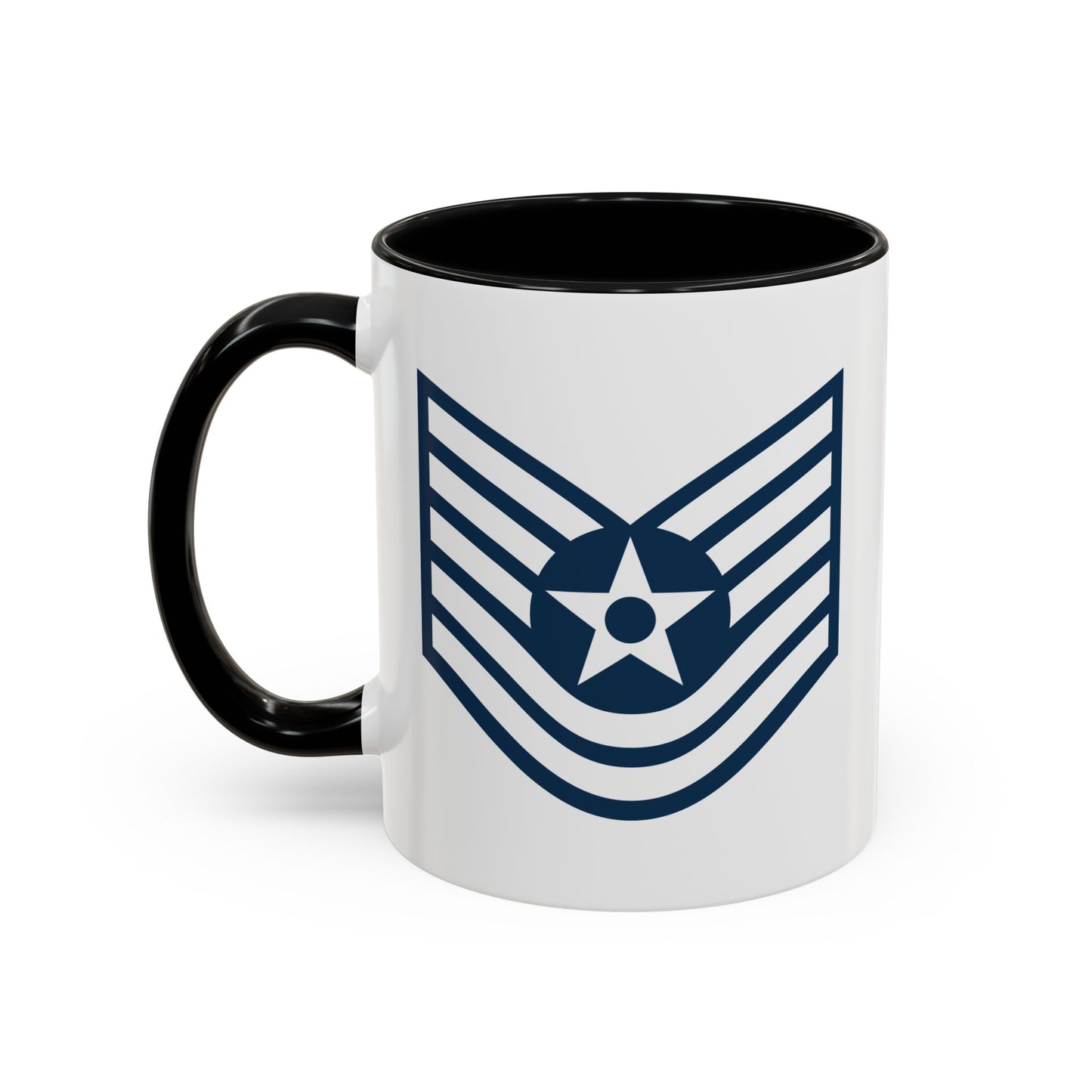 Accent Coffee Mug (11oz & 15oz) - USAF - Technical Sergeant (E6) - 2020