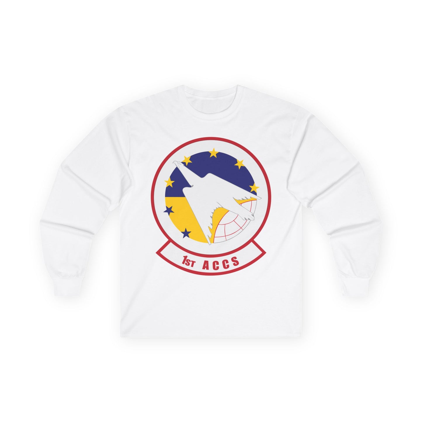 Unisex Ultra Cotton Long Sleeve Tee - USAF - 1st Airborne Command Control Squadron (ACC) wo txt X 300