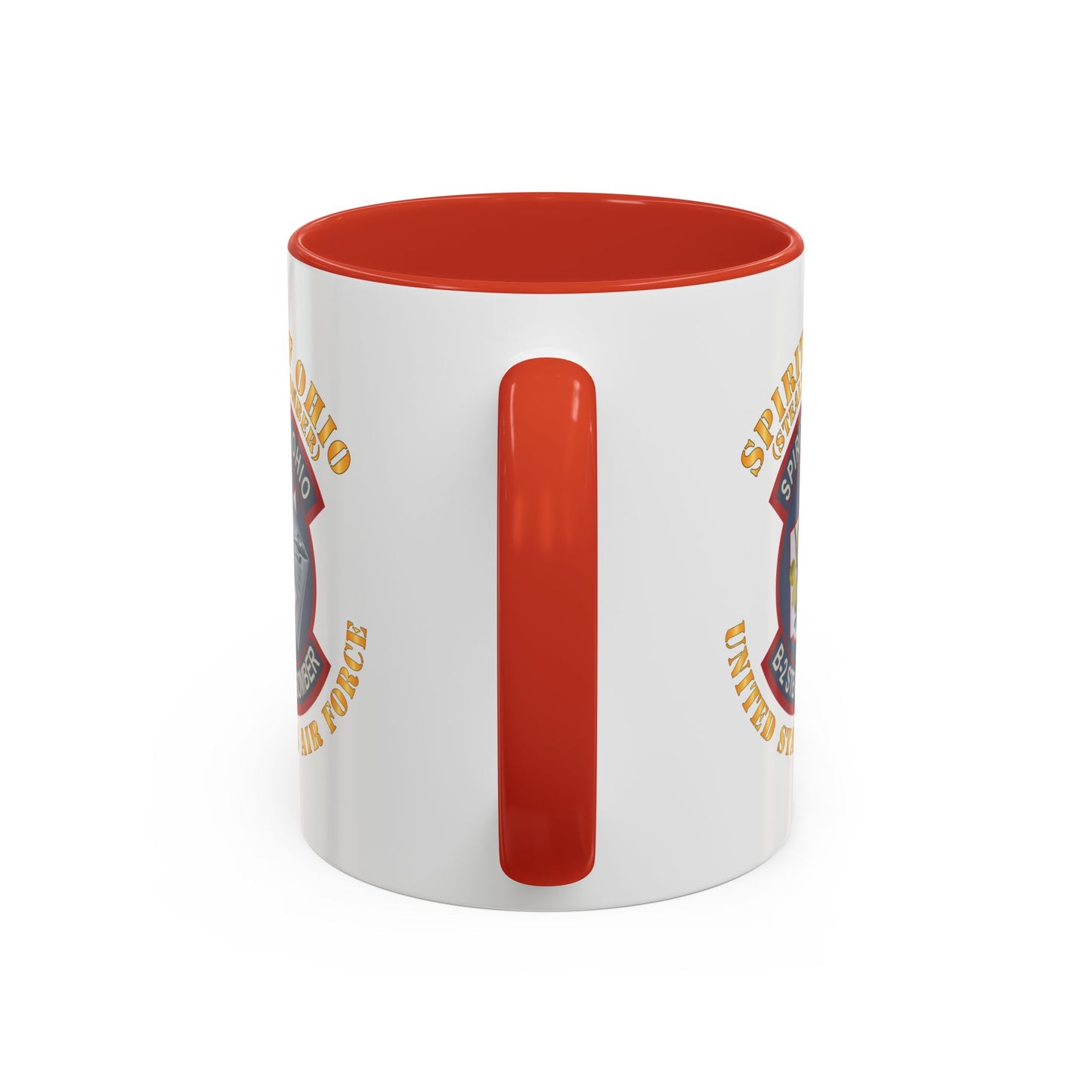 Accent Coffee Mug (11oz & 15oz) - USAF - B2 - Spirit of Ohio - Stealth Bomber X 300