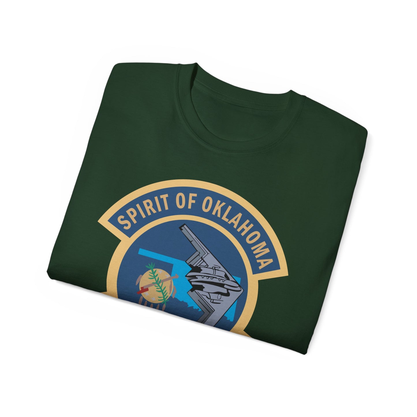 Unisex Ultra Cotton Tee - USAF - B2 - Spirit of Oklahoma - Stealth Bomber wo txt X 300