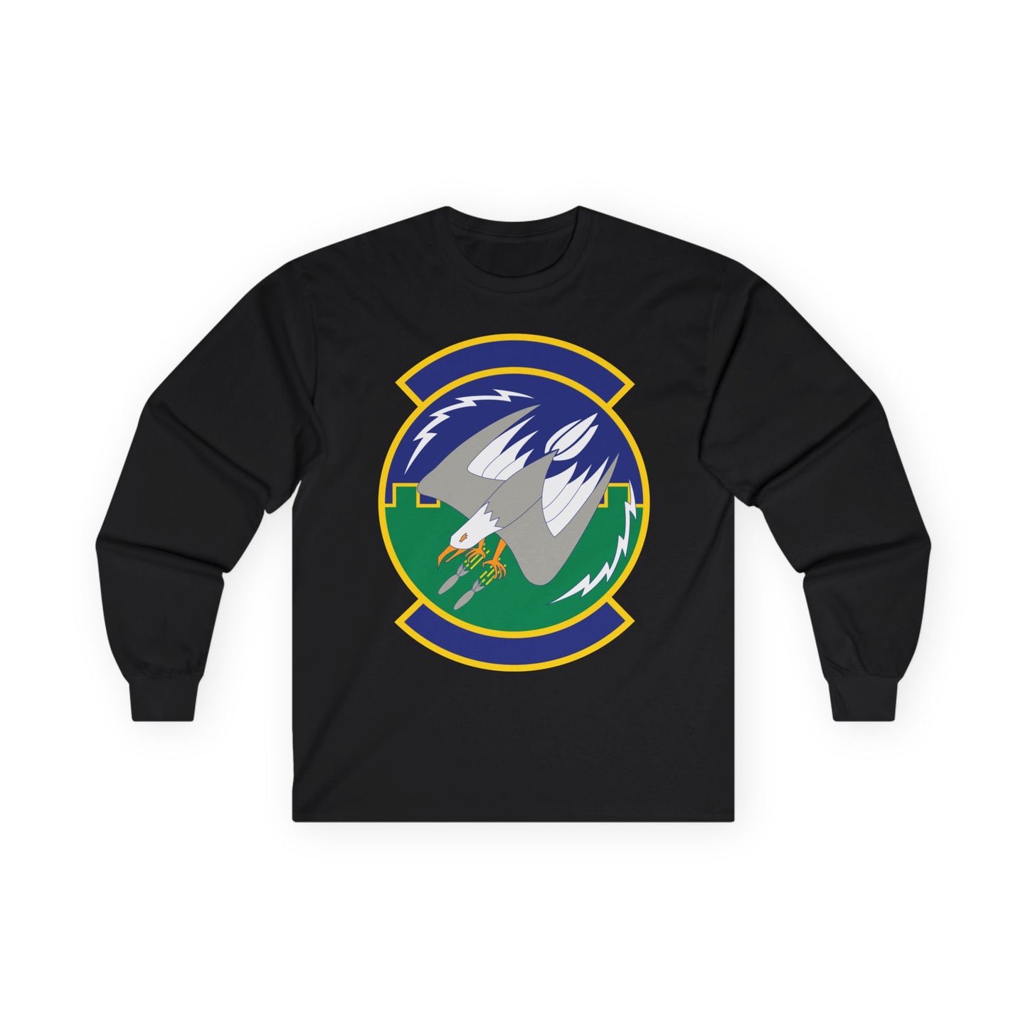 Unisex Ultra Cotton Long Sleeve Tee - USAF - 2nd Air Support Operations Squadron wo txt