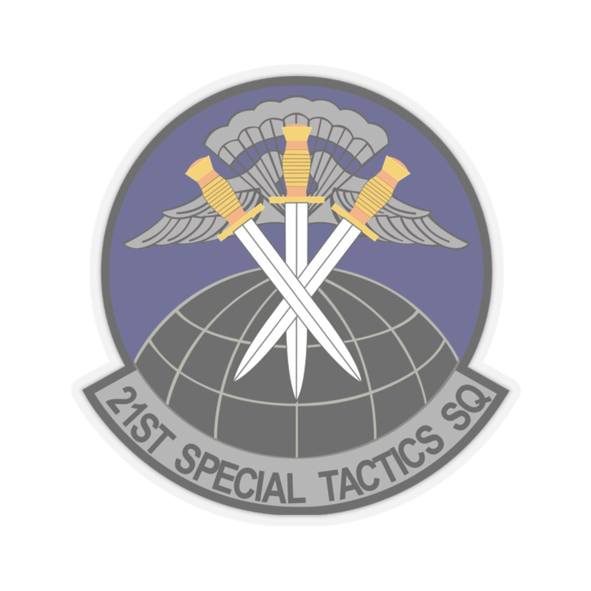 Kiss-Cut Stickers - USAF - 21st Special Tactics Squadron wo Txt