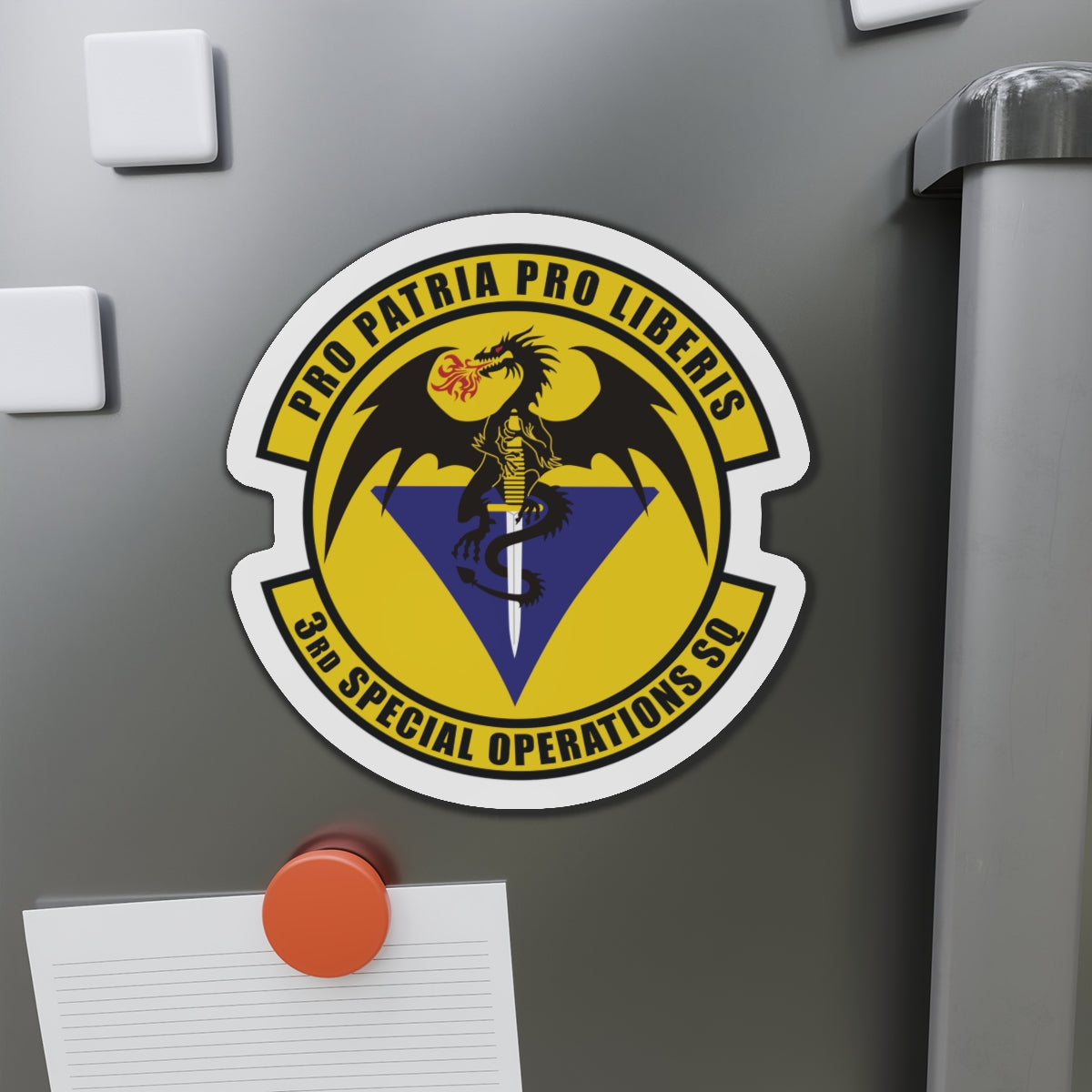Die-Cut Magnet - USAF - 3rd Special Operations Squadron wo txt