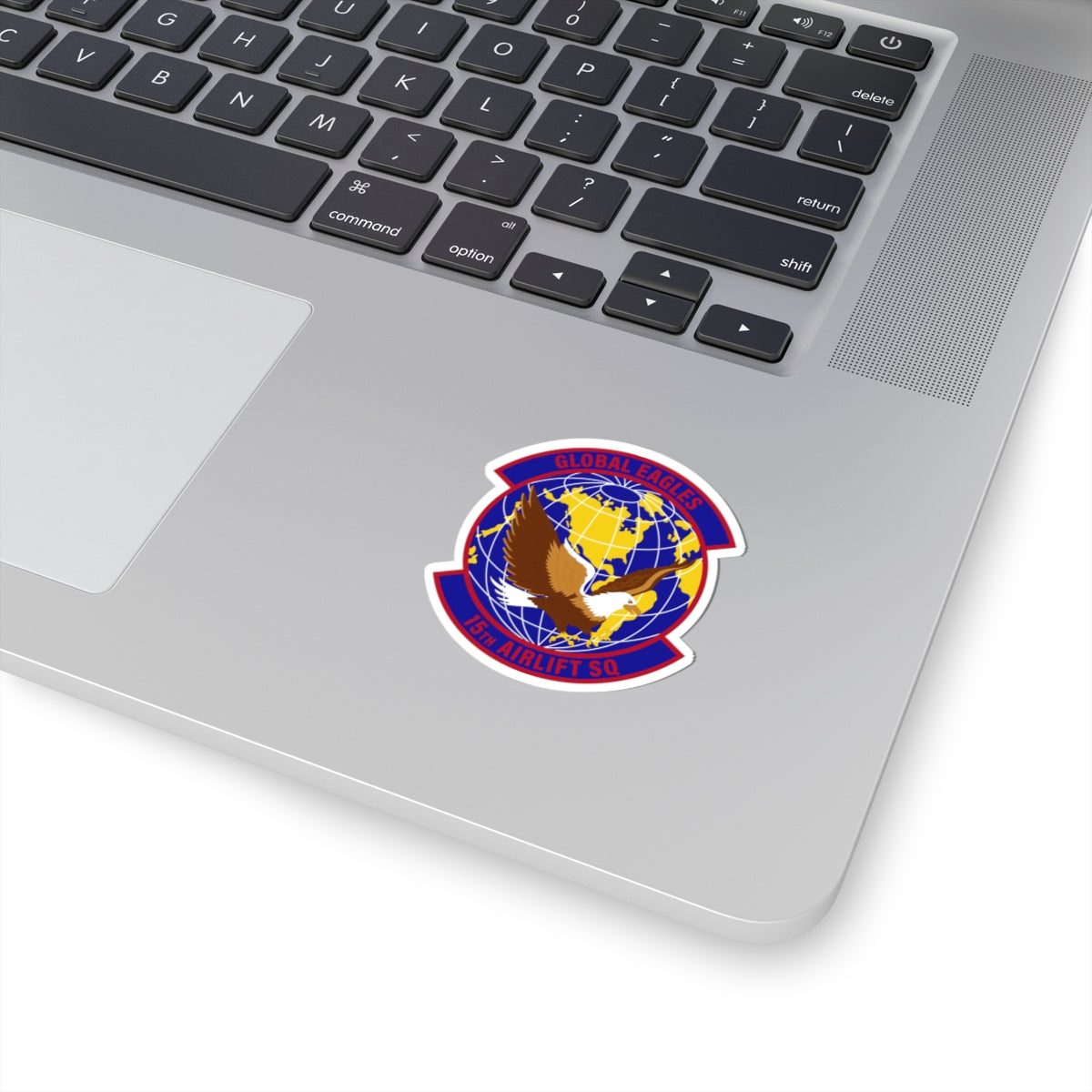 Kiss-Cut Stickers - USAF - 15th Airlift Squadron wo txt
