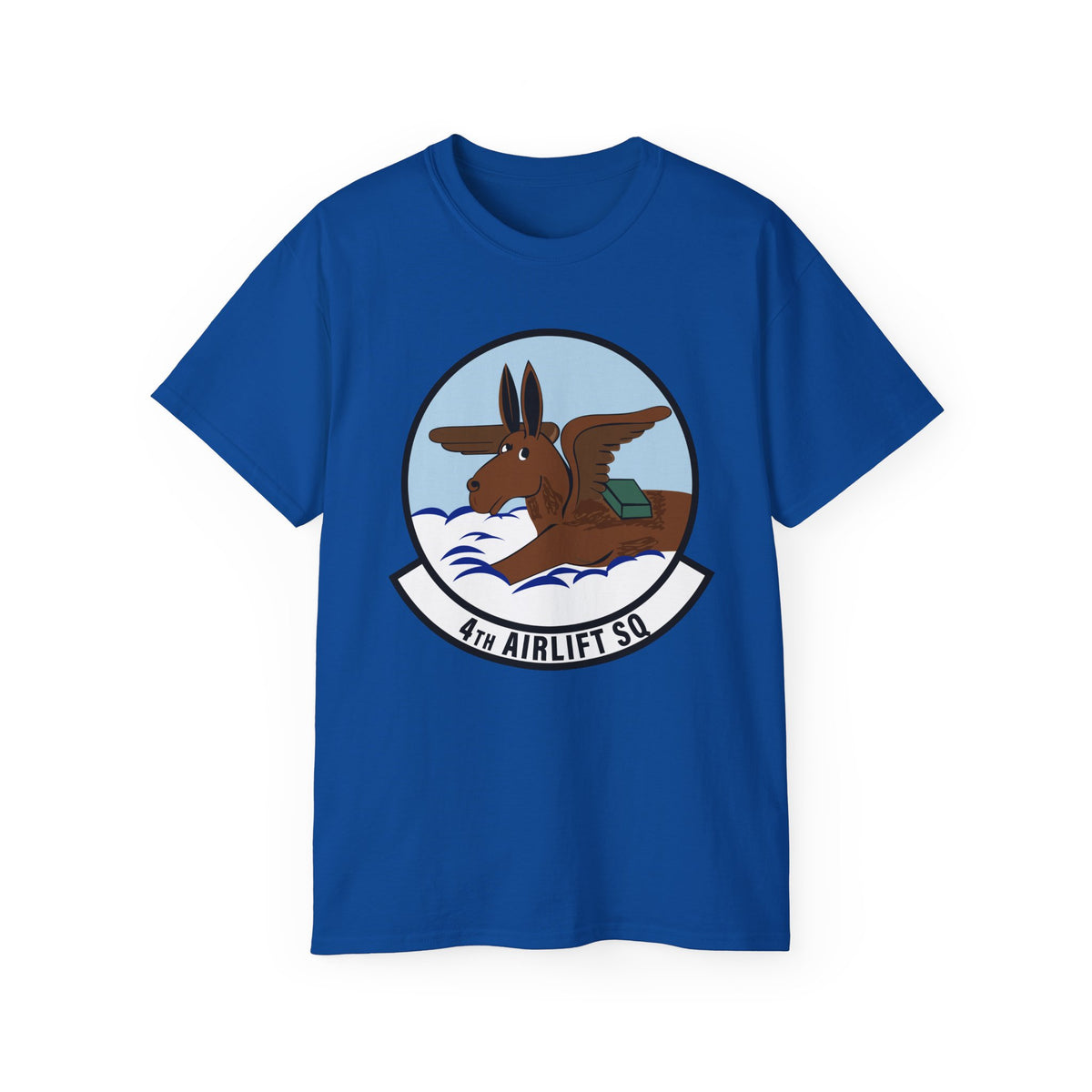 Unisex Ultra Cotton Tee - USAF - 4th Airlift Squadron wo txt X 300