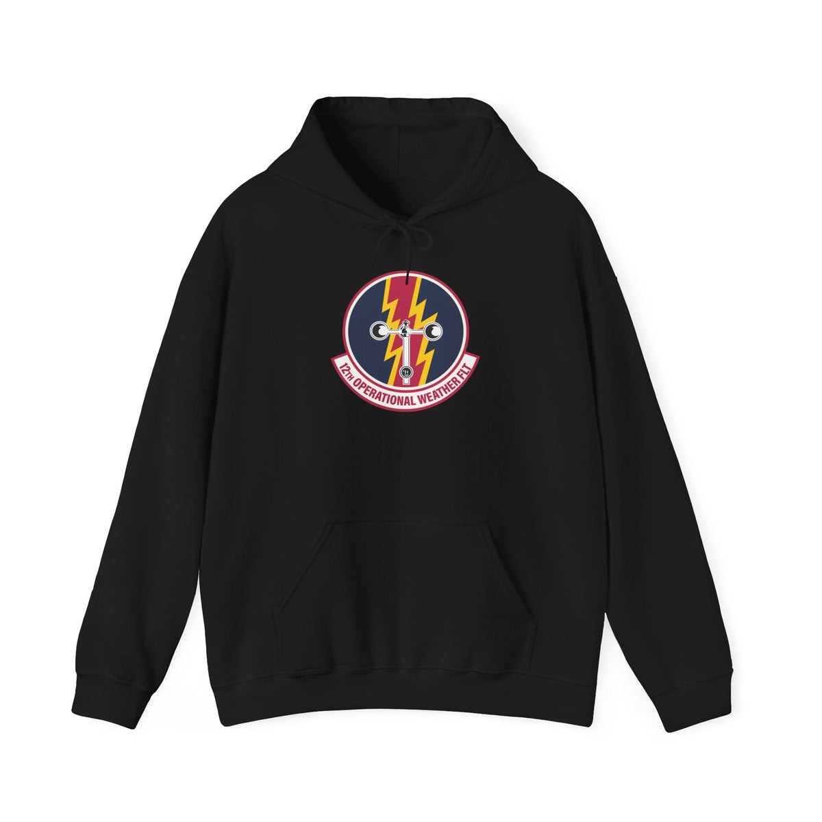 Unisex Heavy Blend Hooded Sweatshirt - USAF - 12th Operational Weather Flight wo txt