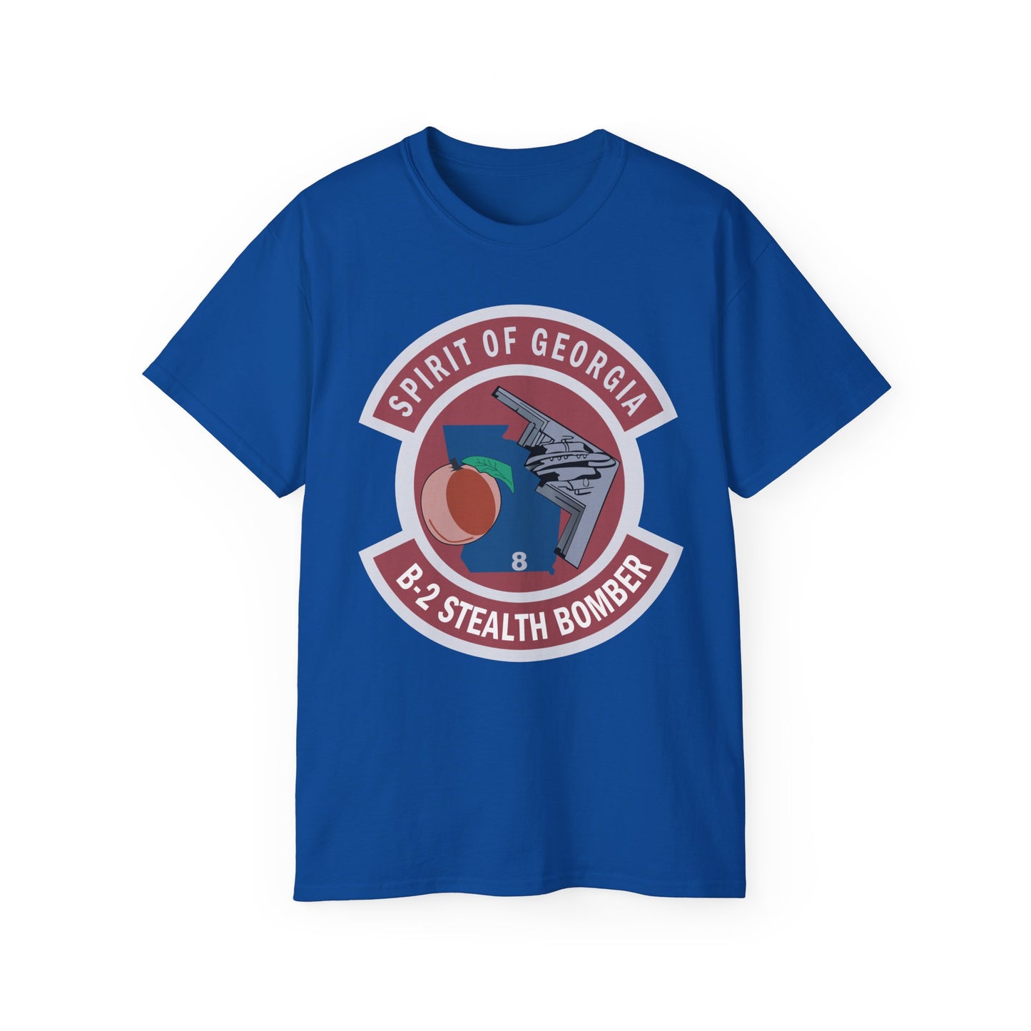 Unisex Ultra Cotton Tee - USAF - B2 - Spirit of Georgia - Stealth Bomber wo txt X 300