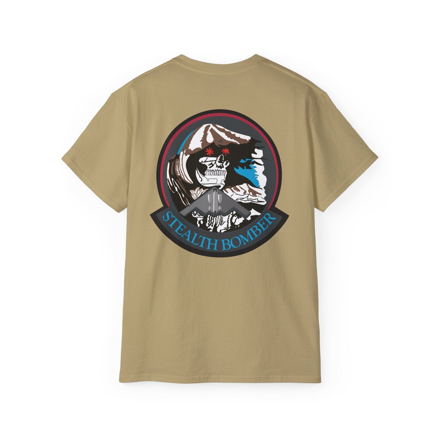 Unisex Ultra Cotton Tee - USAF - B2 - Grim Reaper - Stealth Bomber wo txt X 300