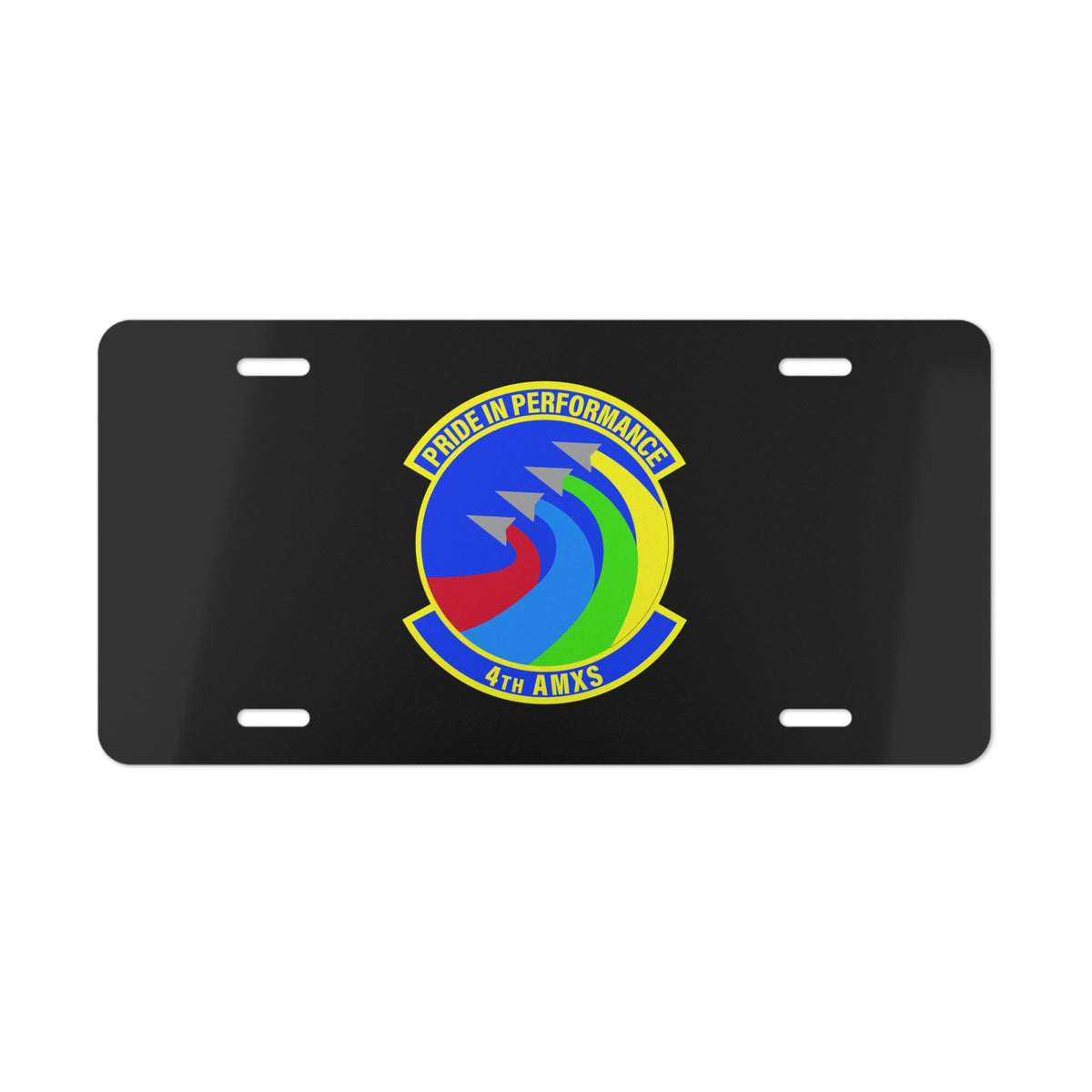 License Plate - USAF - 4th Aircraft Maintenance Sq wo txt