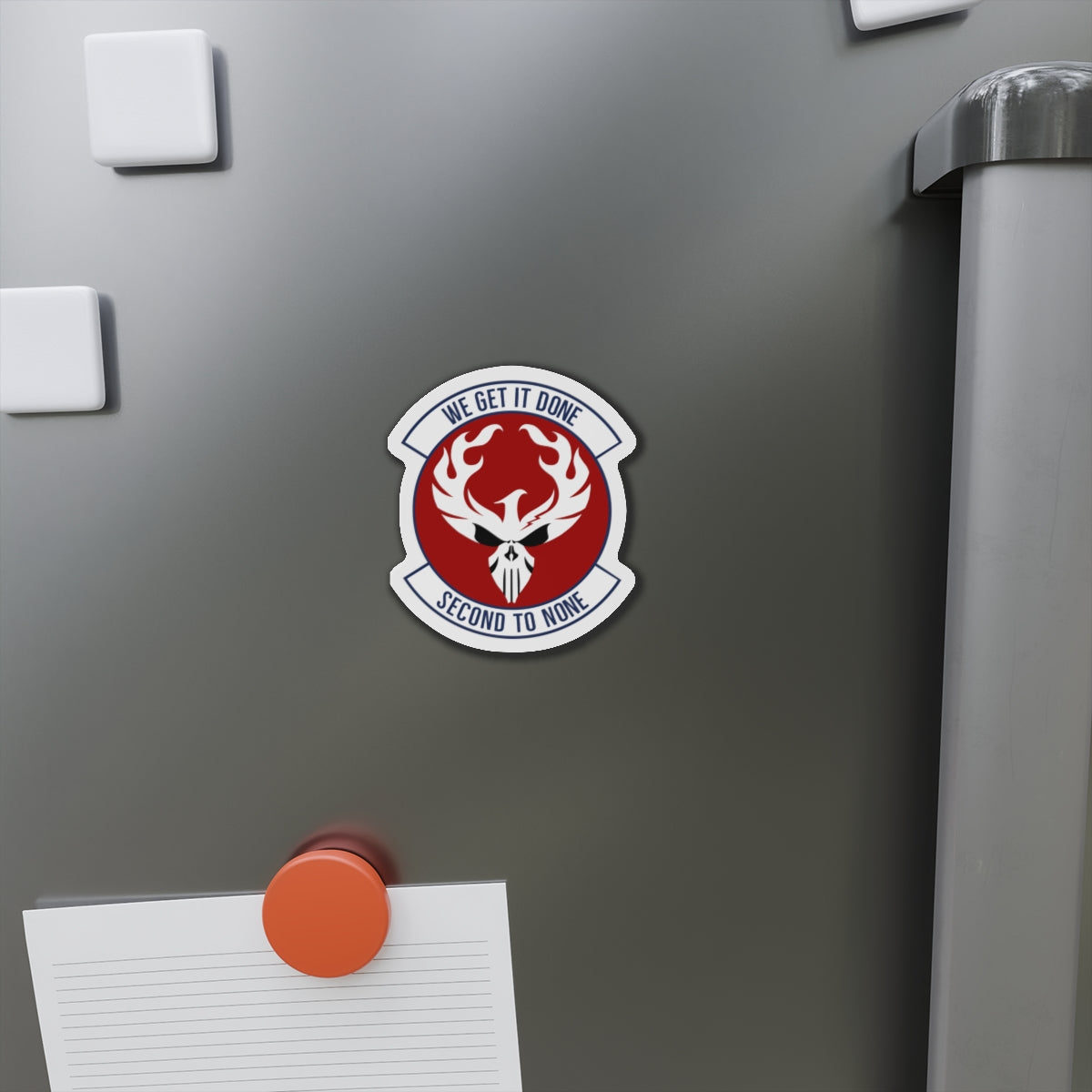 Die-Cut Magnet - USAF - 2d Audiovisual Squadron wo txt
