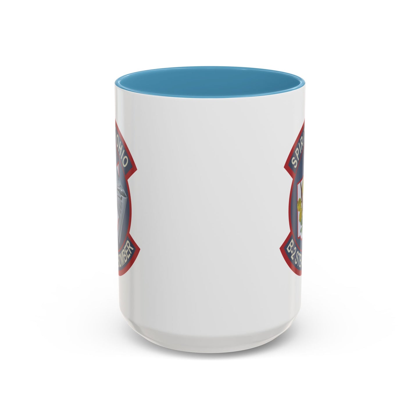 Accent Coffee Mug (11oz & 15oz) - USAF - B2 - Spirit of Ohio - Stealth Bomber wo txt X 300