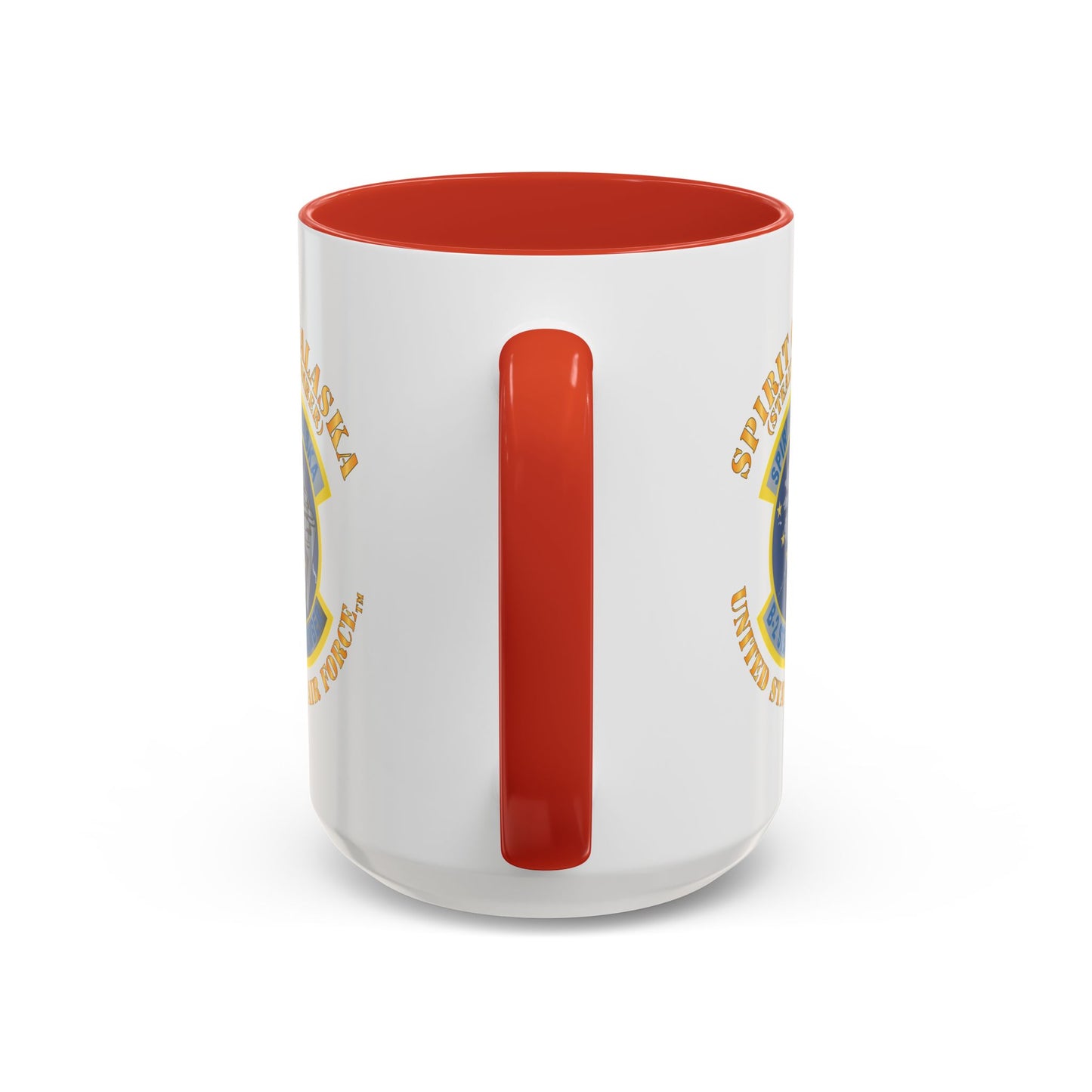 Accent Coffee Mug (11oz & 15oz) - USAF - B2 - Spirit of Alaska - Stealth Bomber X 300