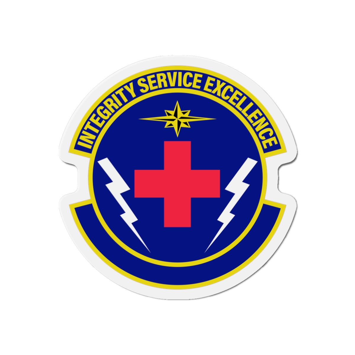 Die-Cut Magnet - USAF - 10th Healthcare Operations Sq wo txt
