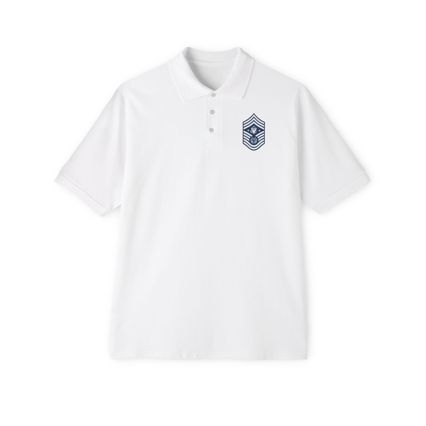 Men's Piqué Polo - USAF - Chief Master Sergeant of the Air Force (E9d) - 2020
