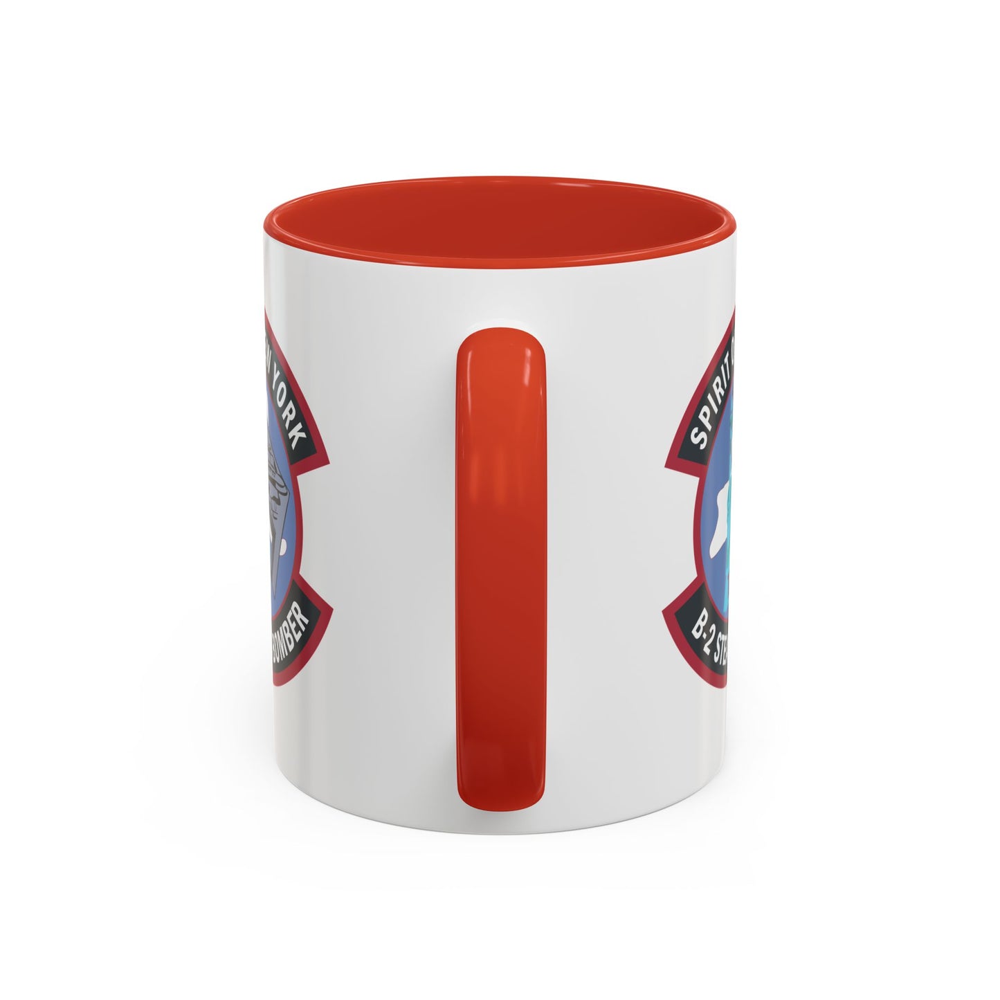 Accent Coffee Mug (11oz & 15oz) - USAF - B2 - Spirit of New York - Stealth Bomber wo txt X 300
