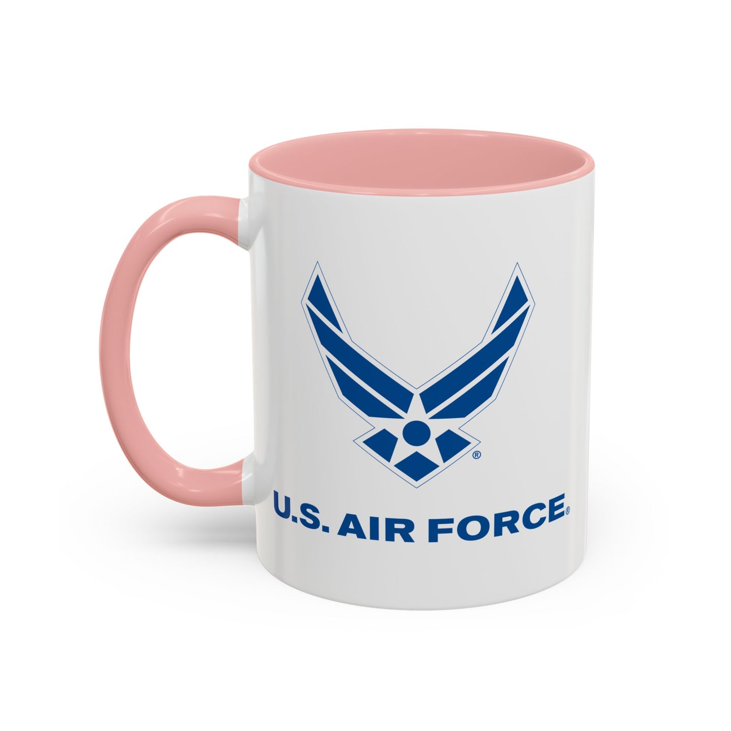 Accent Coffee Mug (11oz & 15oz) - USAF Logo, TM Txt - U S Air Force X 300