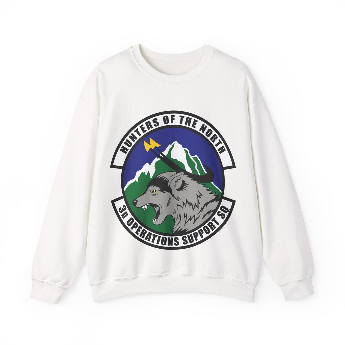 Crewneck Sweatshirt - USAF - 3rd Operations Support Squadron wo txt X 300