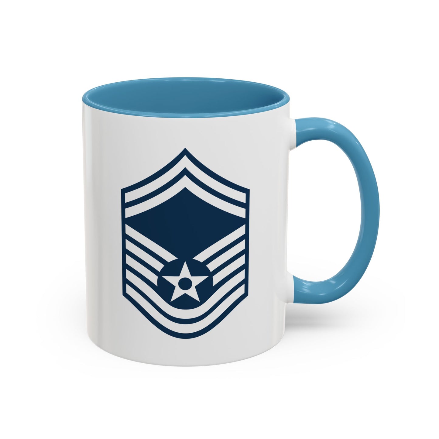 Accent Coffee Mug (11oz & 15oz) - USAF - Senior Master Sergeant (E8a) - 2020