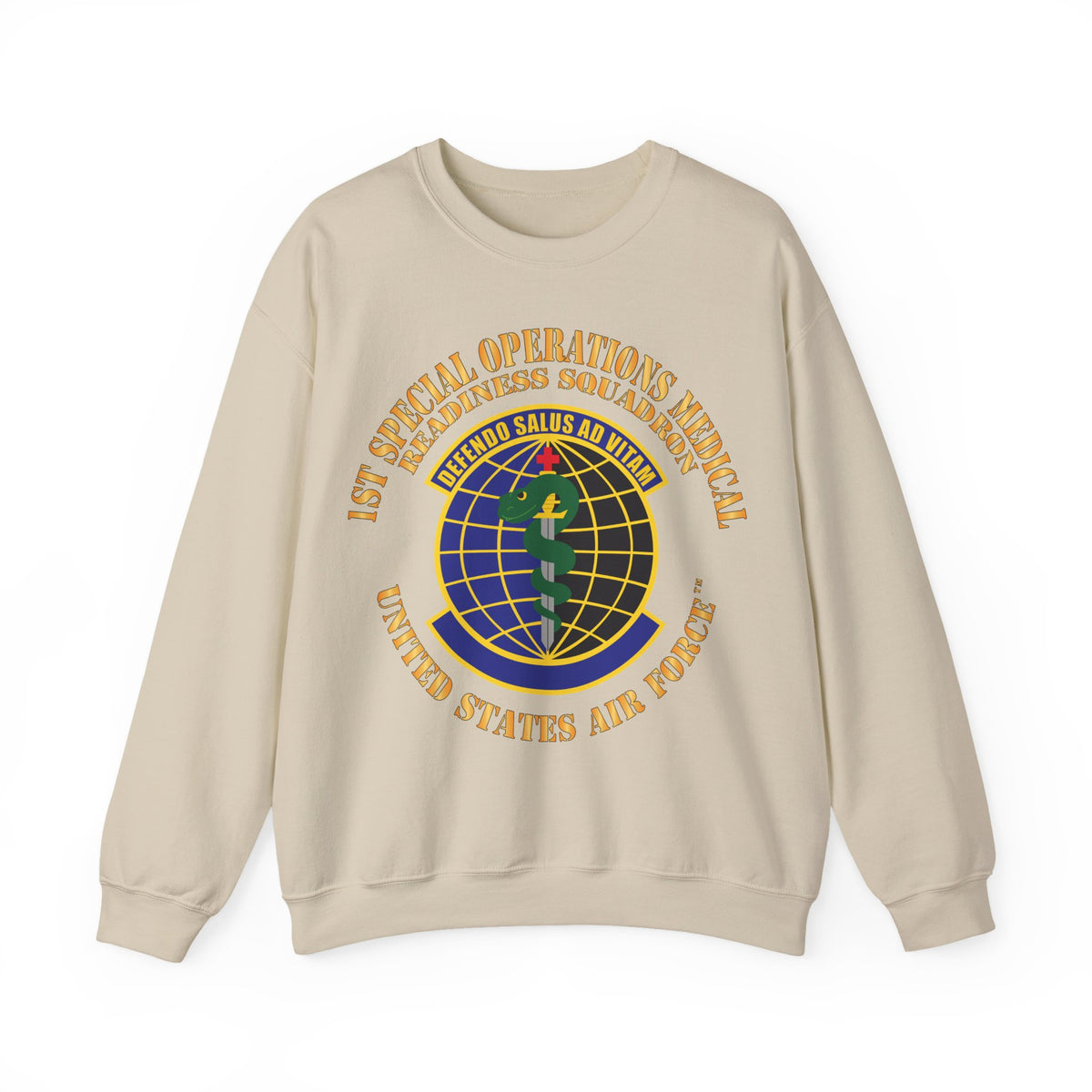 Crewneck Sweatshirt - USAF -  1st Special Operations Medical Readiness Squadron