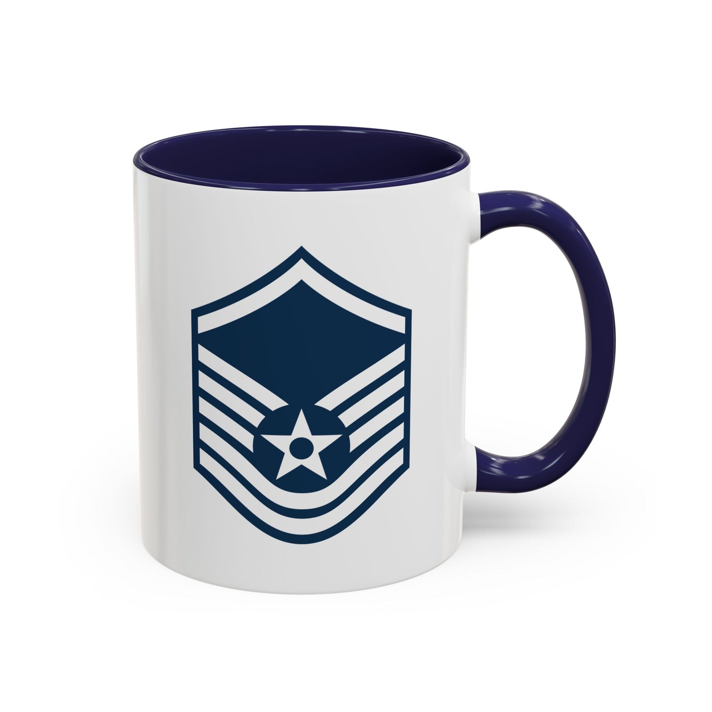 Accent Coffee Mug (11oz & 15oz) - USAF - Master Sergeant (E7a) - 2020