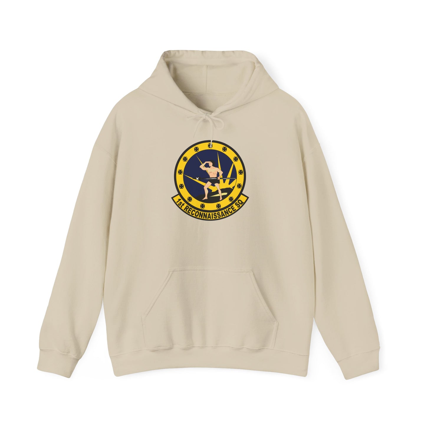 Unisex Heavy Blend Hooded Sweatshirt - USAF - 1st Reconnaissance Squadron wo txt