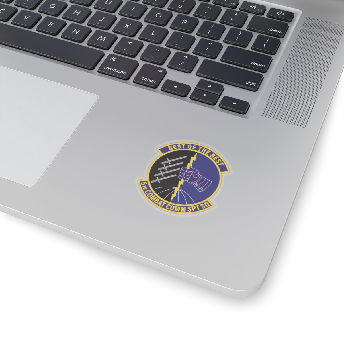 Kiss-Cut Stickers - USAF - 5th Combat Communications Support Sq wo txt X 300