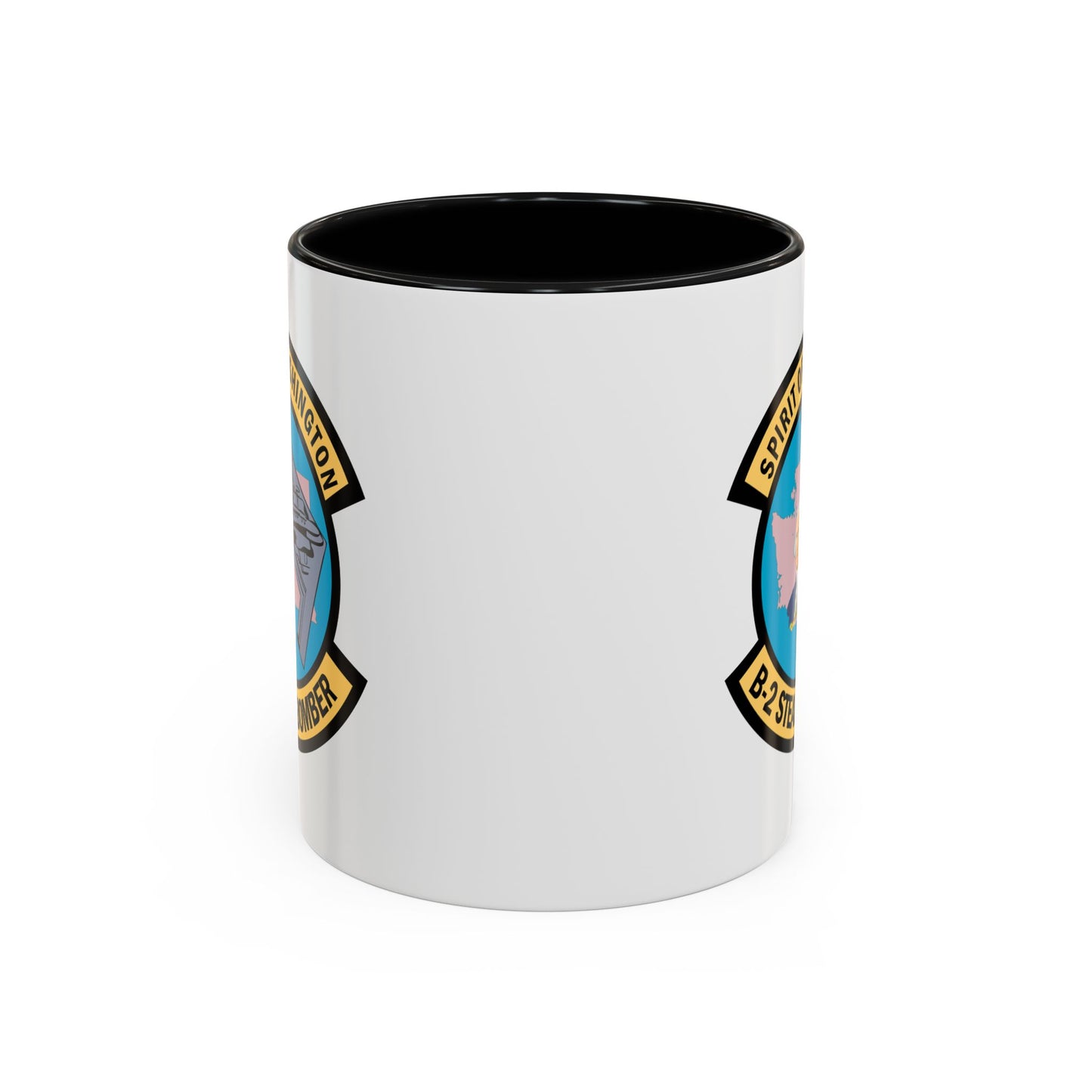 Accent Coffee Mug (11oz & 15oz) - USAF - B2 - Spirit of Washington - Stealth Bomber wo txt X 300