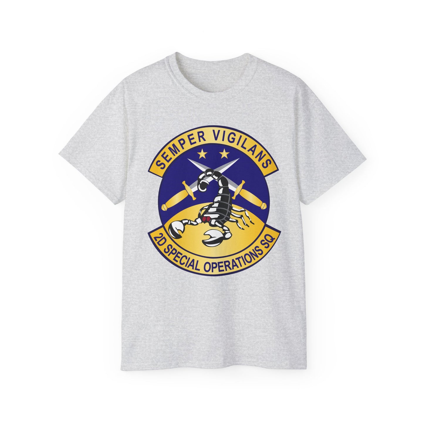 Unisex Ultra Cotton Tee - USAFSOF - 2nd Special Operations Squadron wo Txt