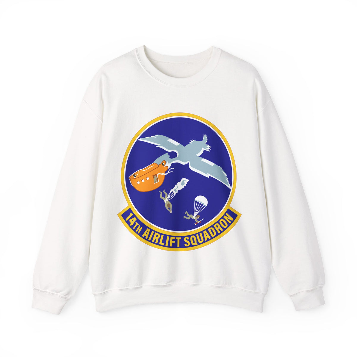Crewneck Sweatshirt - USAF - 14th Airlift Squadron wo txt