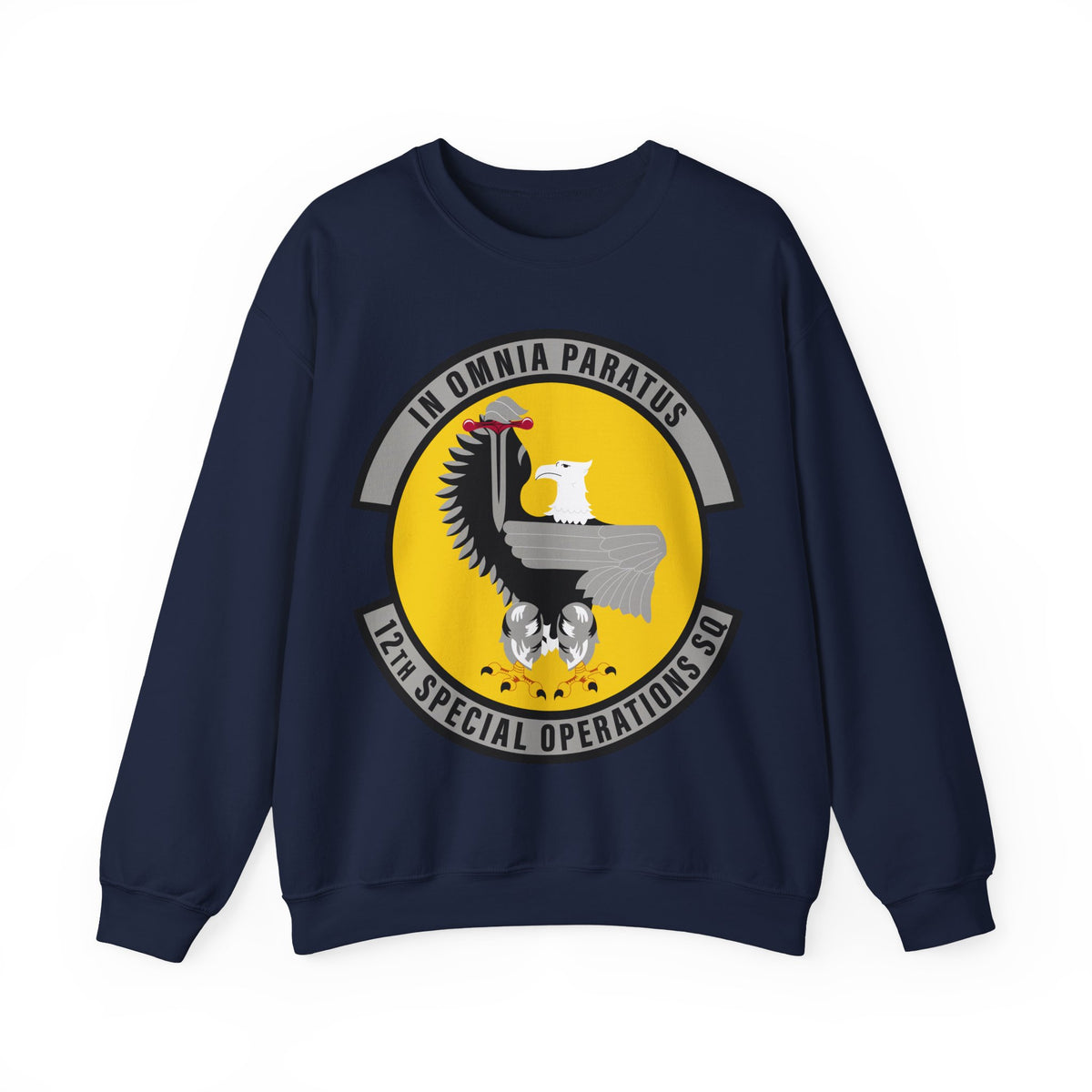 Crewneck Sweatshirt - USAF - 12th Special Operations Squadron wo txt