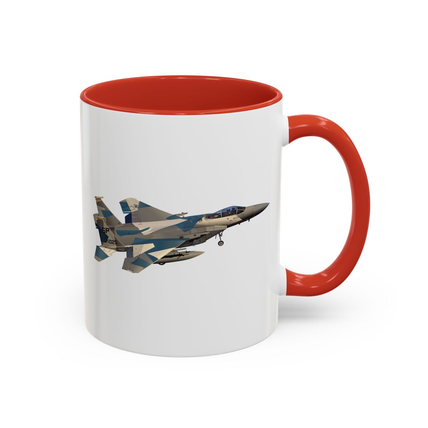 Accent Coffee Mug (11oz & 15oz) - USAF - F15 Eagle wo txt