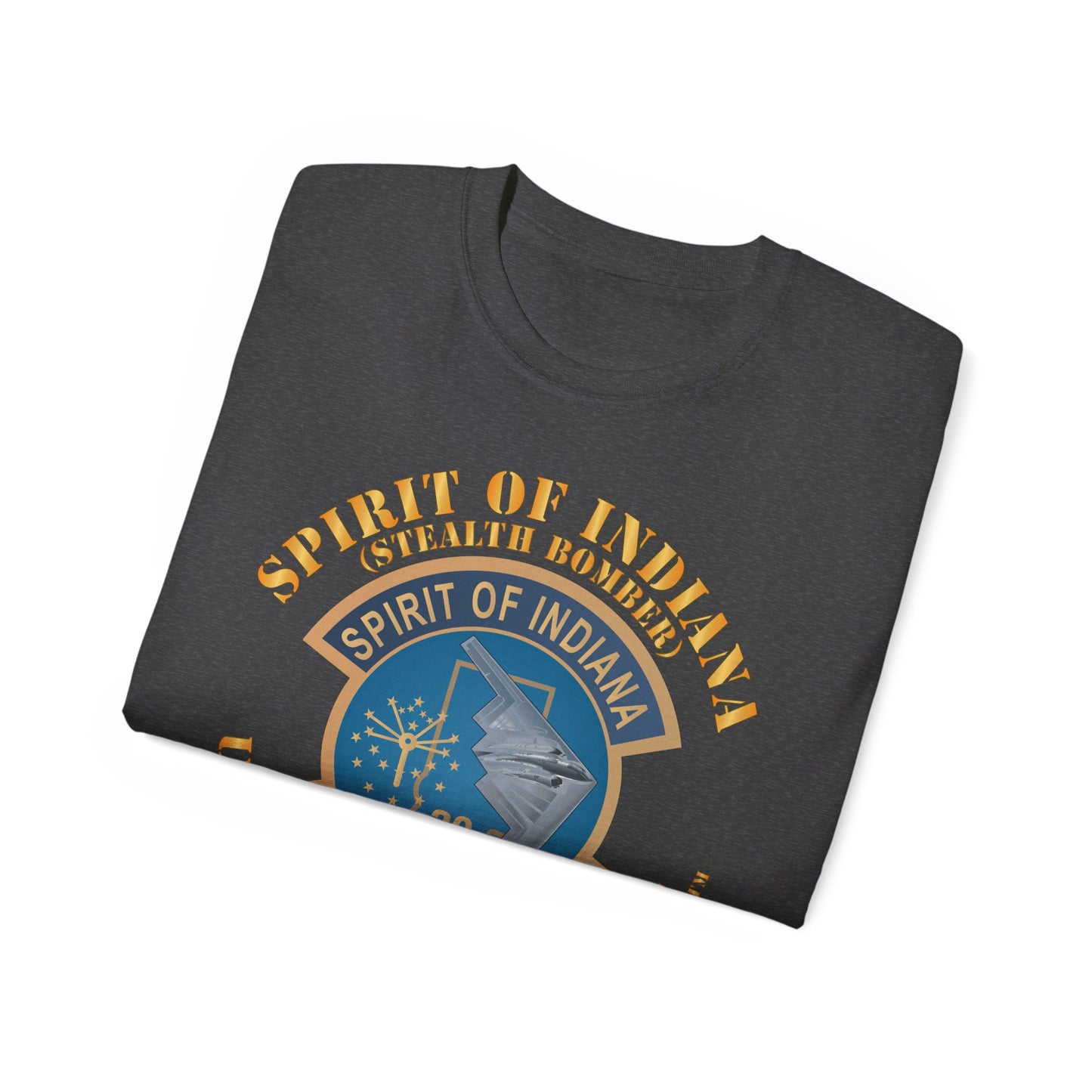 Unisex Ultra Cotton Tee - USAF - B2 - Spirit of Indiana - Stealth Bomber X 300