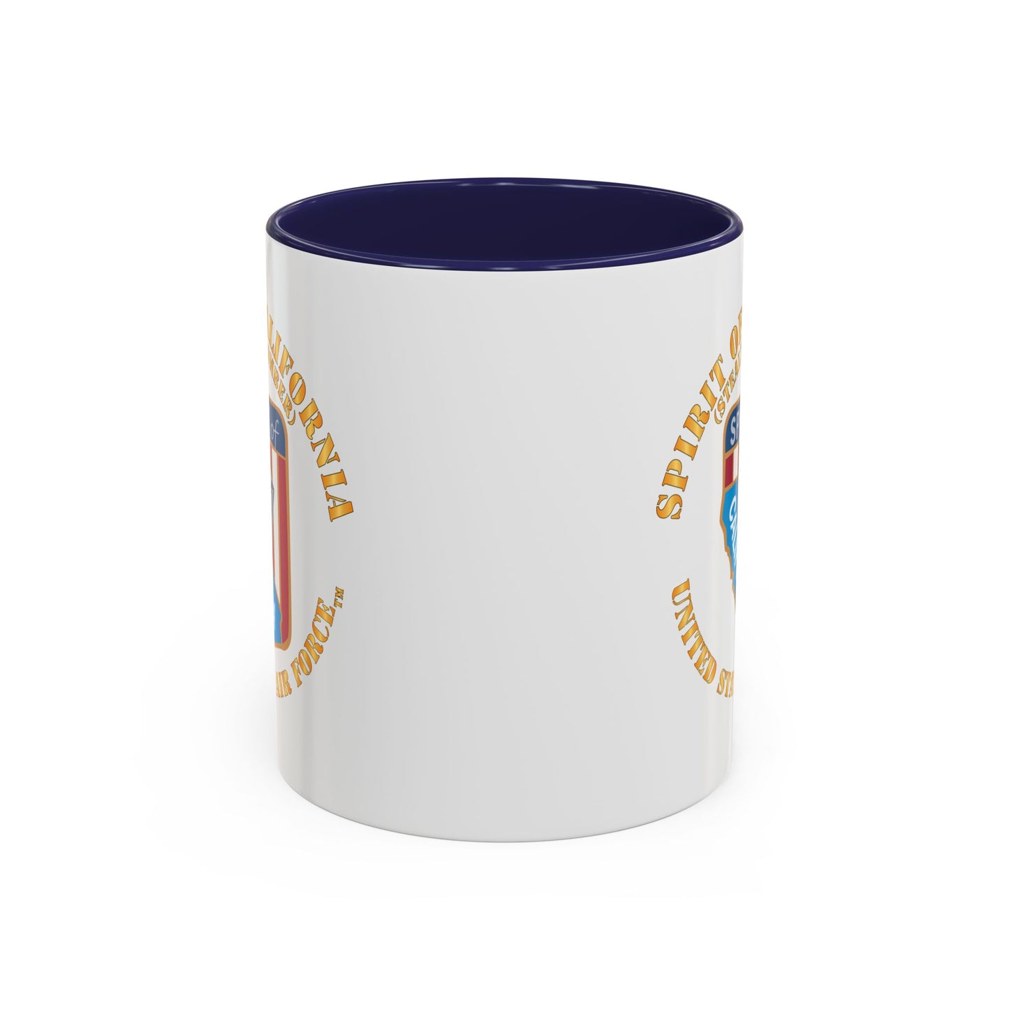 Accent Coffee Mug (11oz & 15oz) - USAF - B2 - Spirit of California - Stealth Bomber X 300
