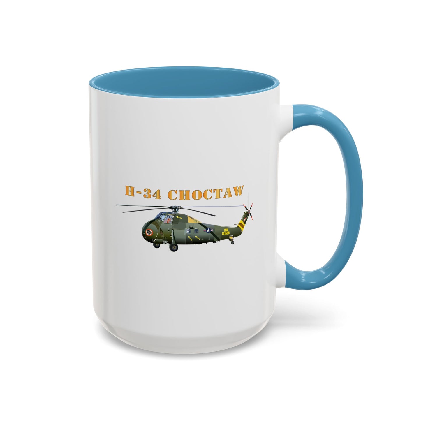Accent Coffee Mug (11oz & 15oz) - H-34 Choctaw with Txt X 300