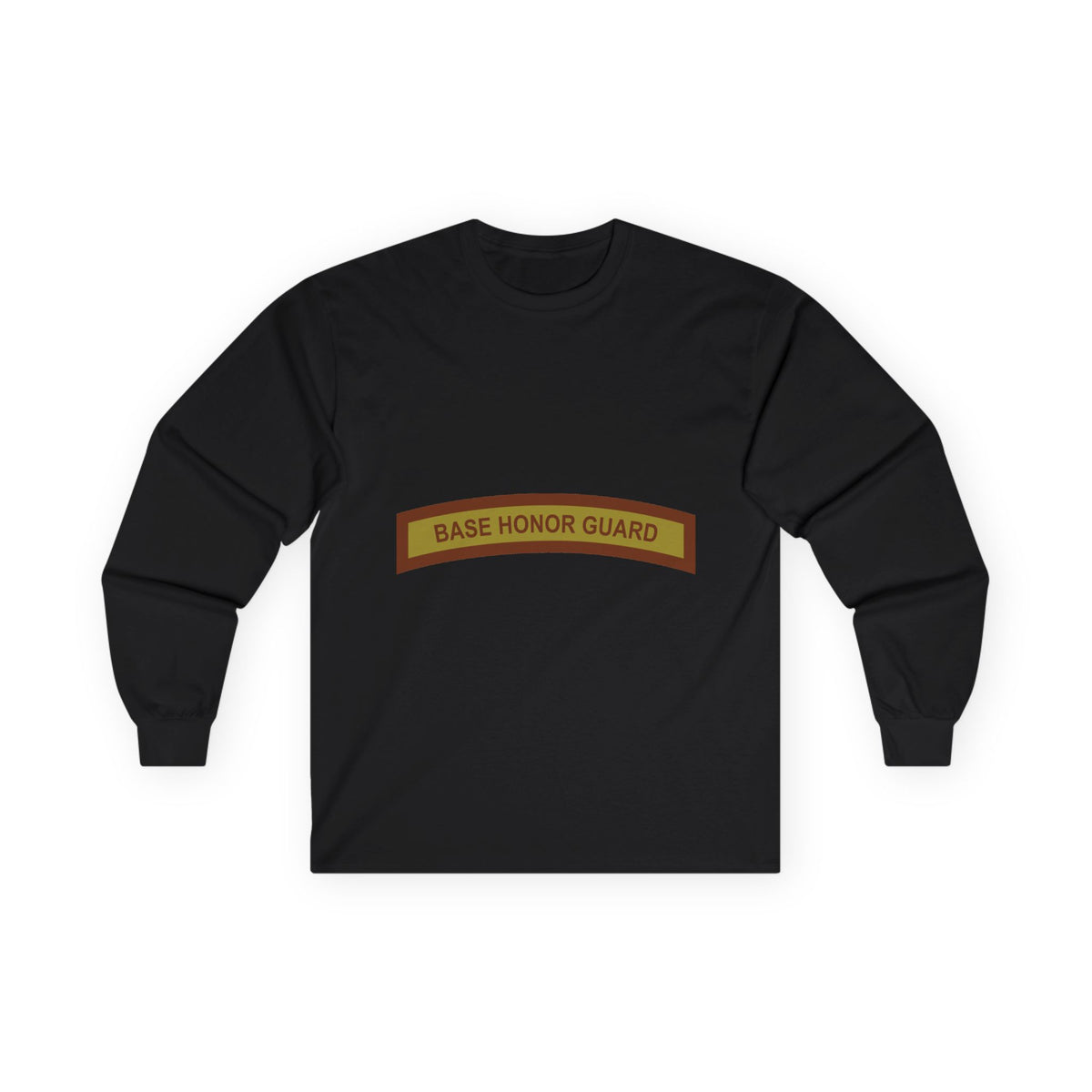 Unisex Ultra Cotton Long Sleeve Tee - USAF - Base Honor Guard Tab - V1