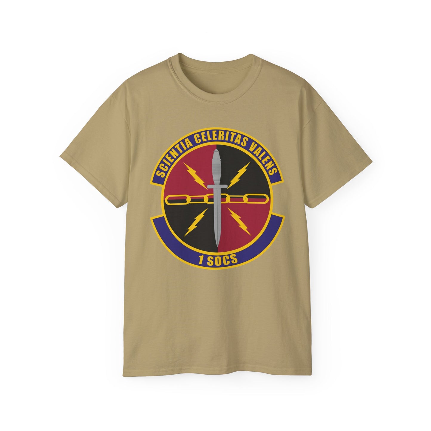 Unisex Ultra Cotton Tee - USAF - 1st Special Operations Communication Squadron wo txt