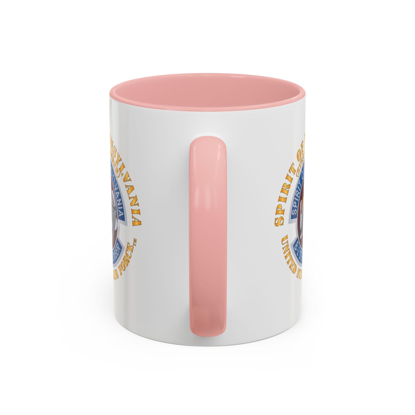 Accent Coffee Mug (11oz & 15oz) - USAF - B2 - Spirit of Pennsylvania Stealth Bomber X 300