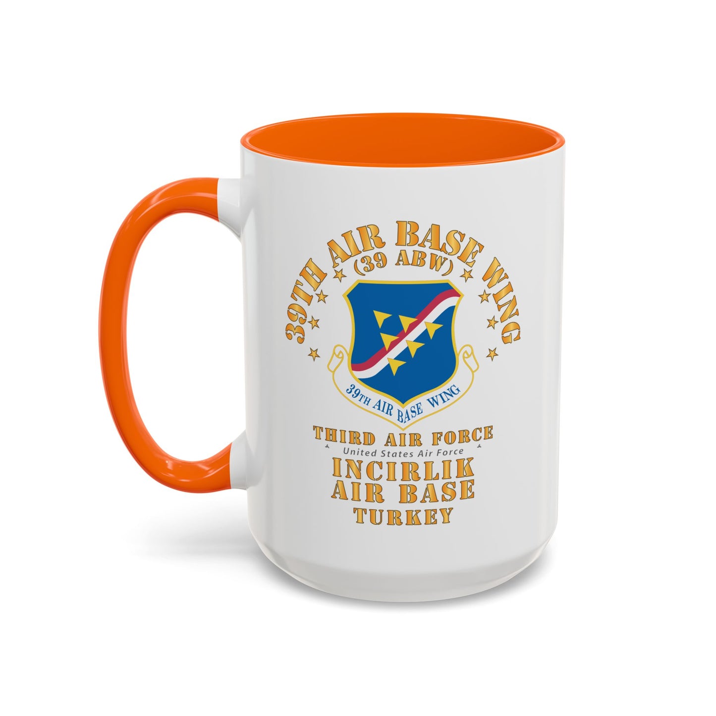 Accent Coffee Mug (11oz & 15oz) - USAF - 39th Air Base Wing - Incirlik AB X 300