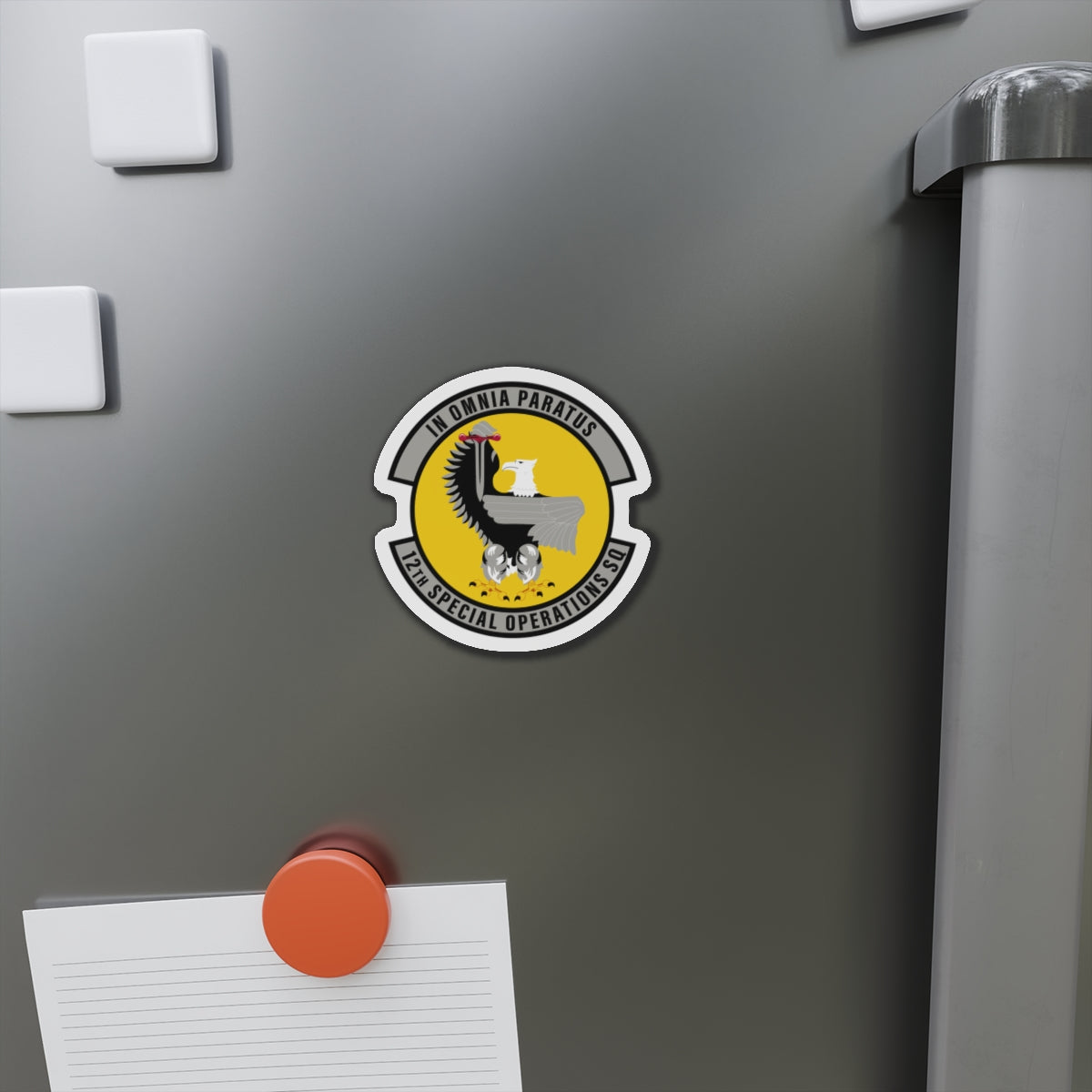 Die-Cut Magnet - USAF - 12th Special Operations Squadron wo txt